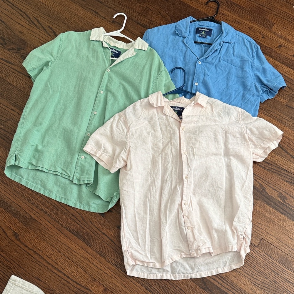 Chubbies Linen Shirt Bundle